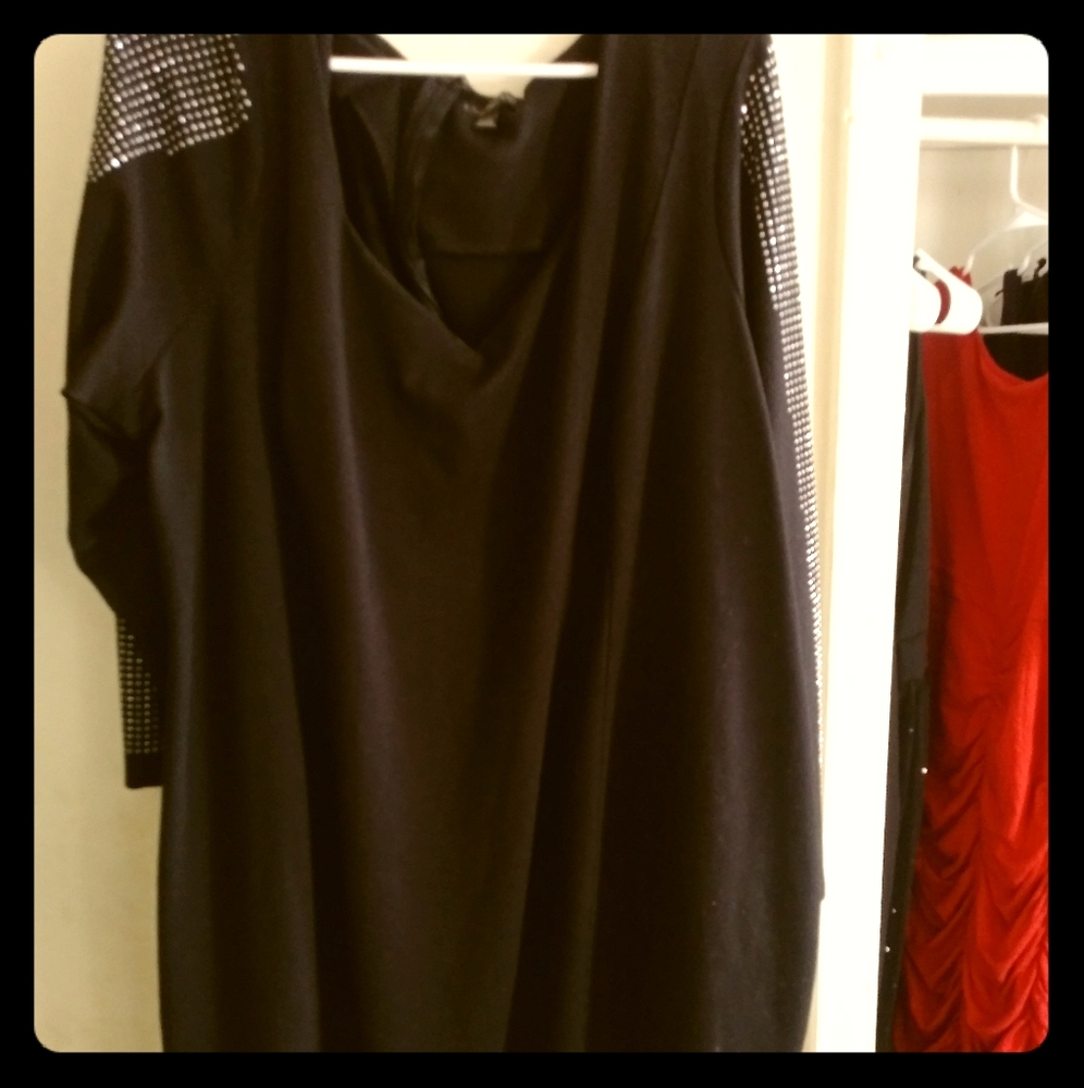 Plus Size long sleeve dress
